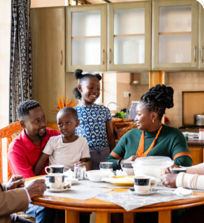 Ländliches Zuhause in Ostafrika